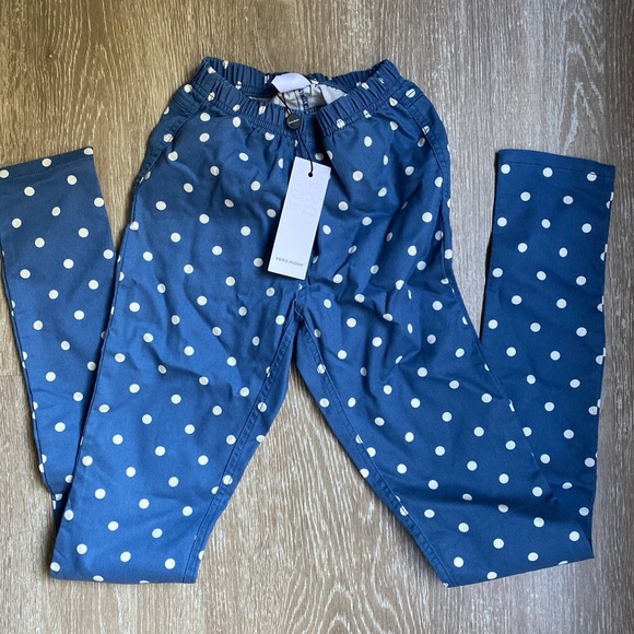 Polka Dot Print Pants - Picture 4 of 6